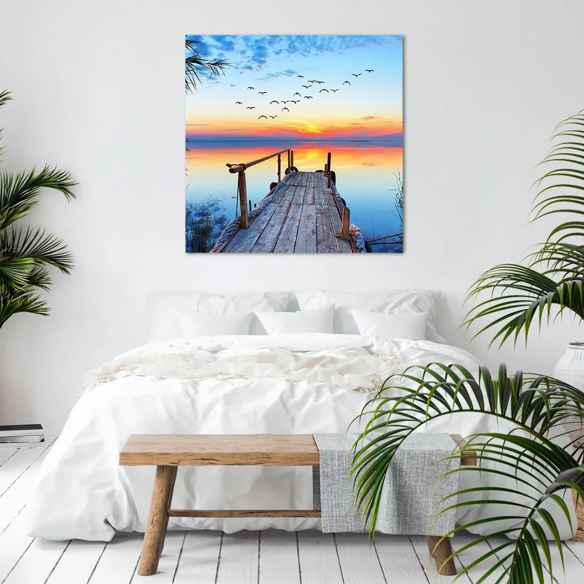 Tablou pe pânză - E timpul să ne întoarcem... - 50x50 cm