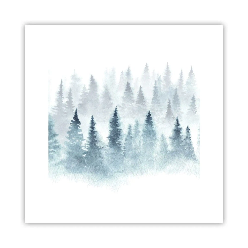 Poster - Înfășurate în ceață - 30x30 cm