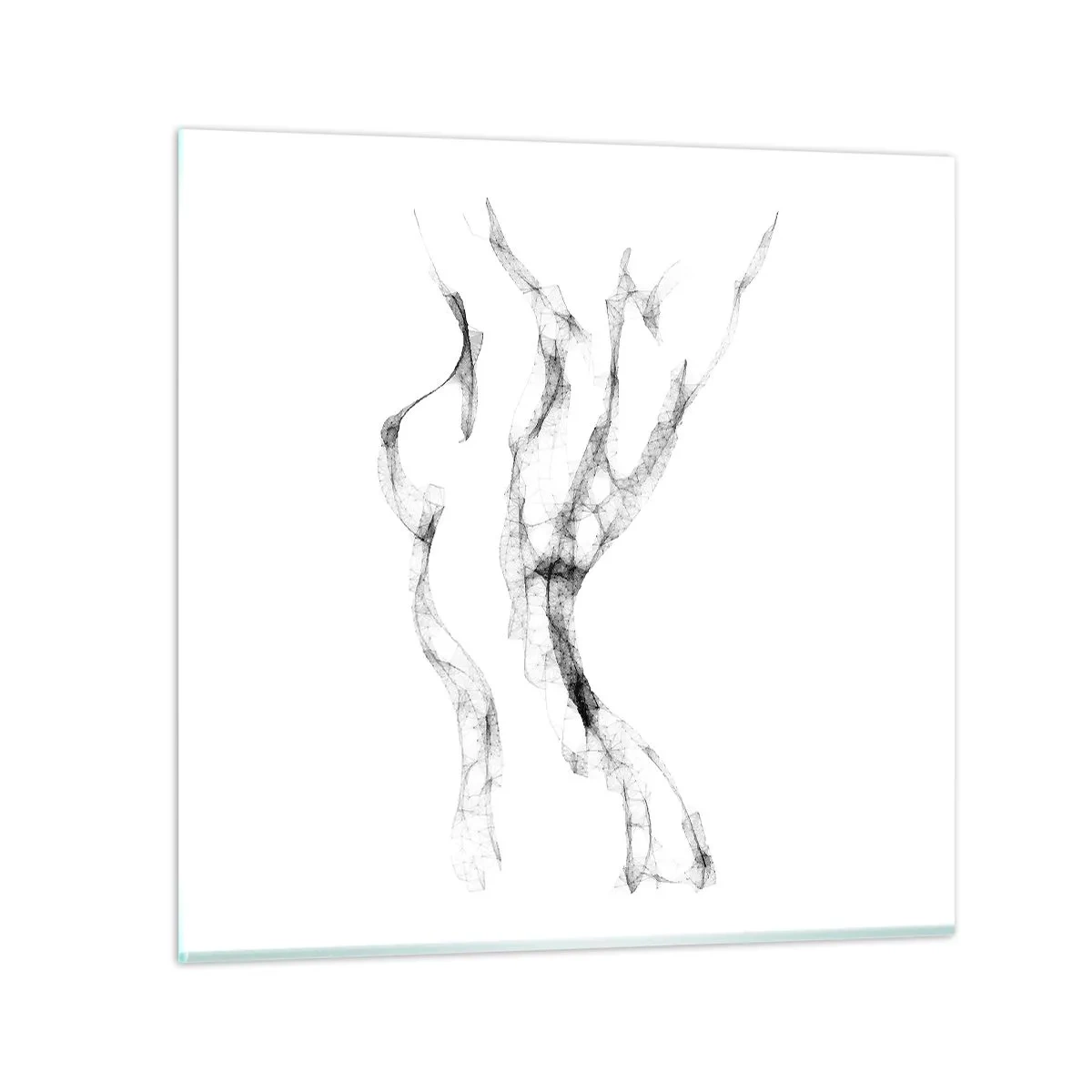 Tablou pe sticlă - Frumoasa și puternică - 50x50 cm
