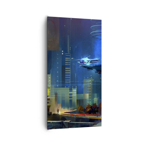 Tablou pe pânză - În viitorul apropiat - 65x120 cm
