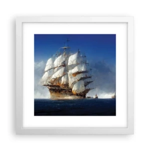 Poster în ramă albă - The great glory! - 30x30 cm