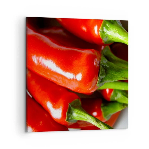 Tablou pe pânză - Suculent, strălucitor, neted - 50x50 cm