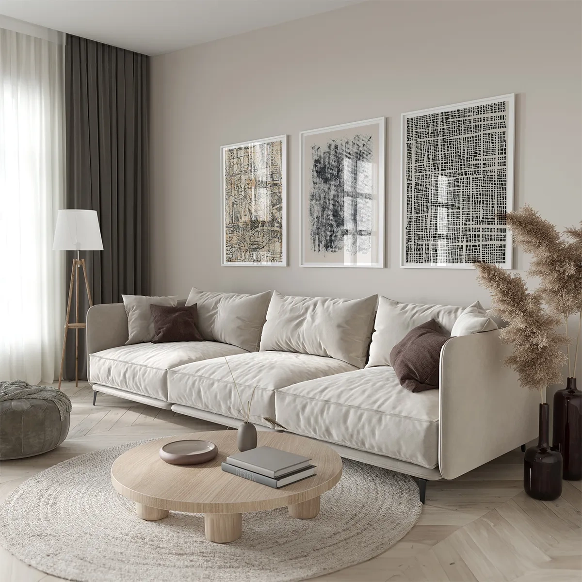 Warm chocolate - Inspirație pentru sufragerie