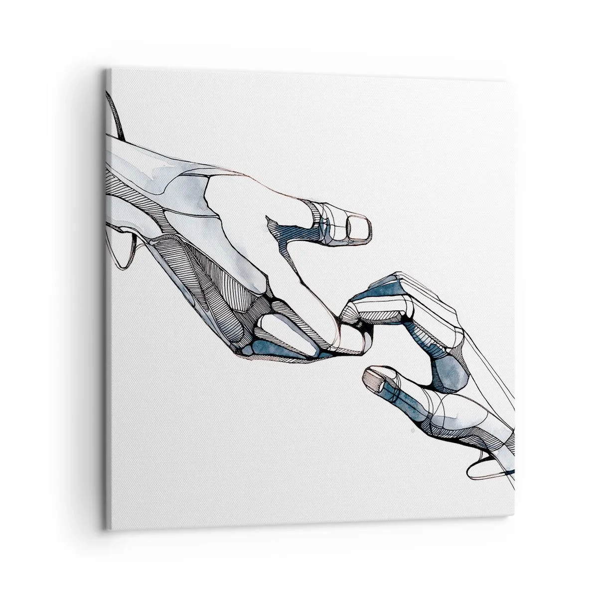 Tablou pe pânză - Gest frumos - 50x50 cm