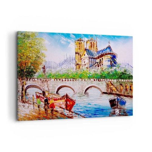 Tablou pe pânză - Timpul lor nu trece niciodată - 120x80 cm