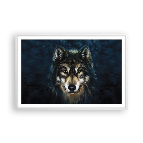 Poster în ramă albă - Alfa? Și omega - 91x61 cm