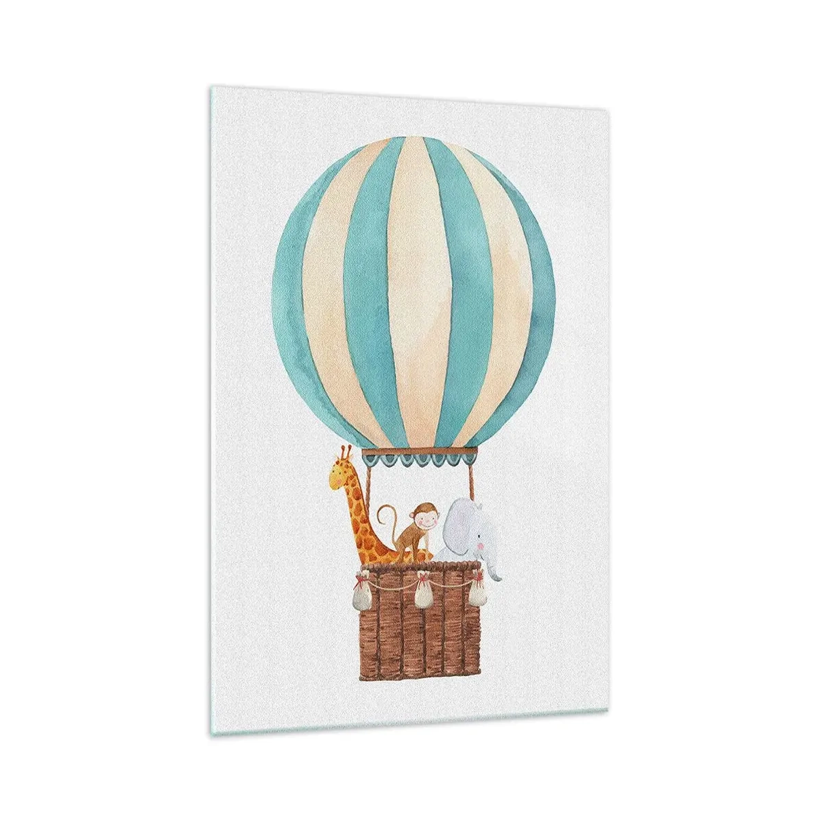 Tablou pe sticlă - O călătorie fantastică - 70x100 cm