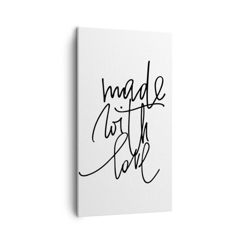 Tablou pe pânză - Cel mai bun brand - 45x80 cm