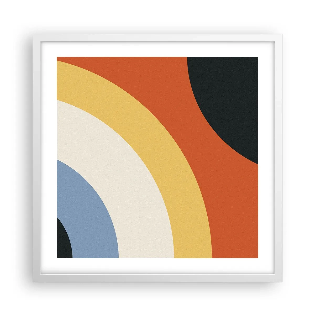 Poster în ramă albă - Spre sine - 50x50 cm