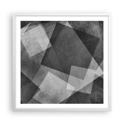 Poster în ramă albă - Un simbol etern al permanenței și al ordinii - 60x60 cm