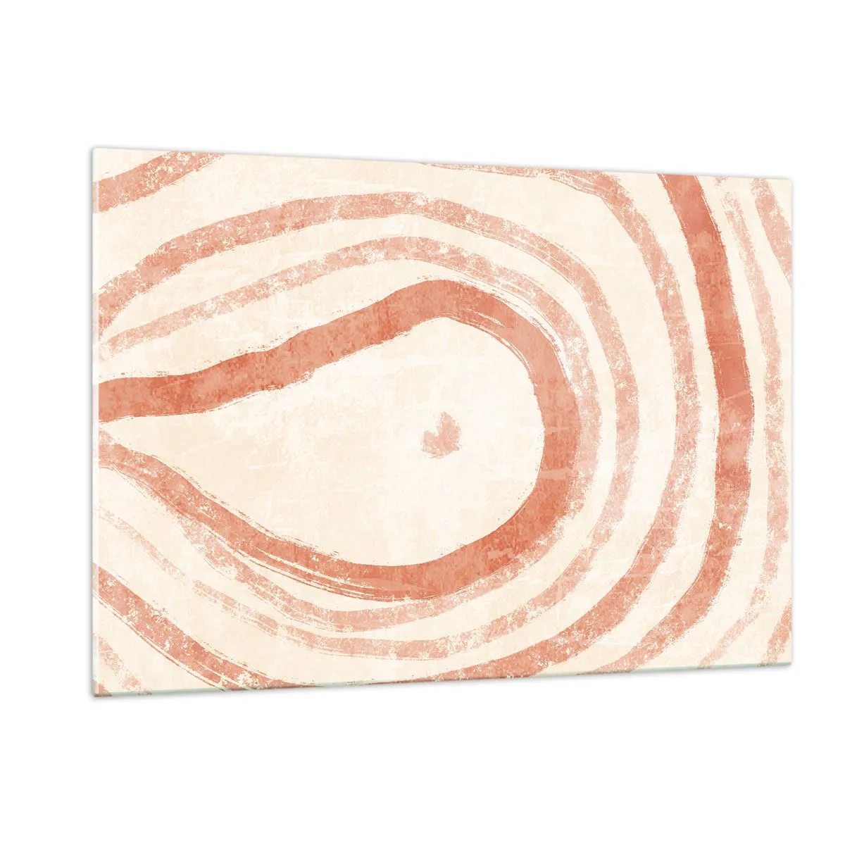 Tablou pe sticlă - Cercuri de corali - compoziție - 120x80 cm