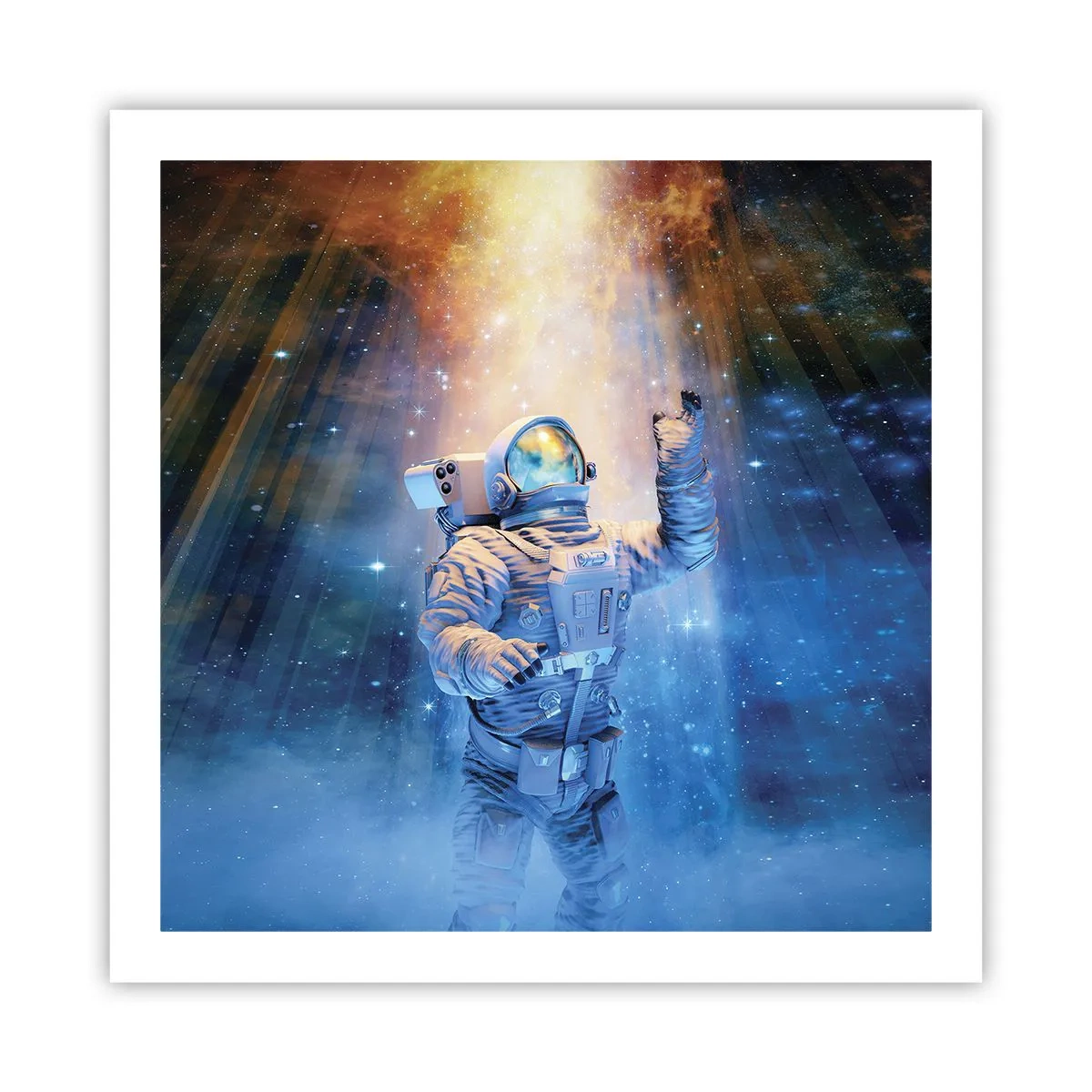 Poster - În cele din urmă am ajuns - 60x60 cm