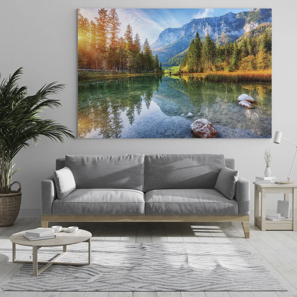 Tablou pe sticlă - Blândețea toamnei - 100x70 cm