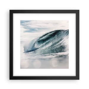 Poster în ramă neagră - Summitul apei - 30x30 cm