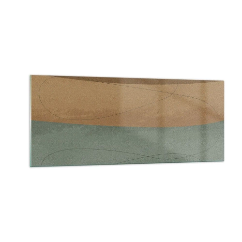 Tablou pe sticlă - Compoziție orizontală - 100x40 cm