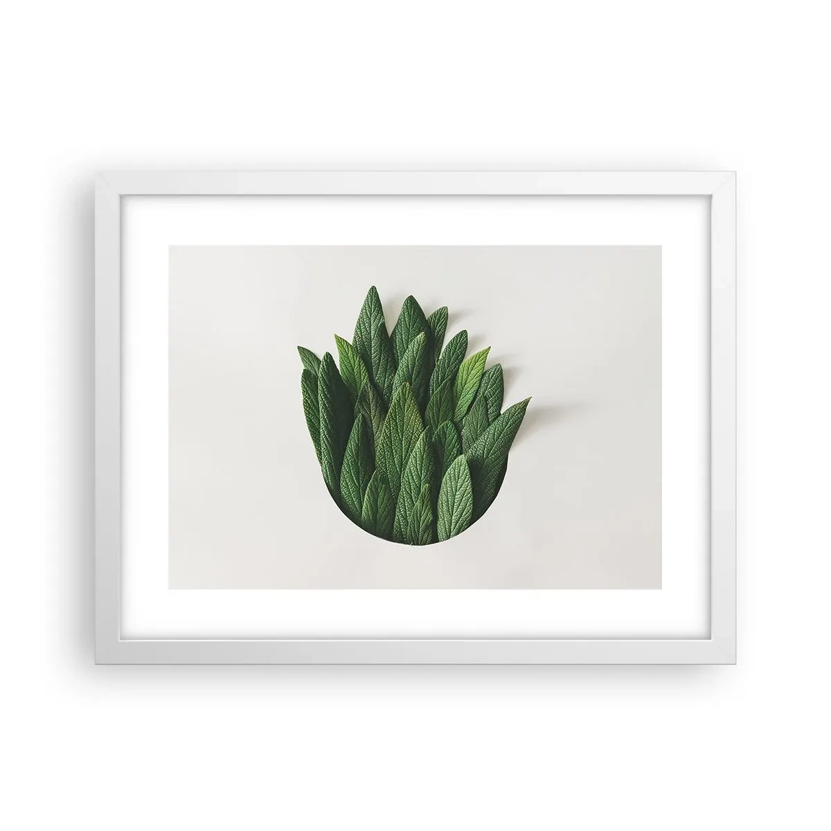 Poster în ramă albă - Curiozitatea nestăvilită - 40x30 cm