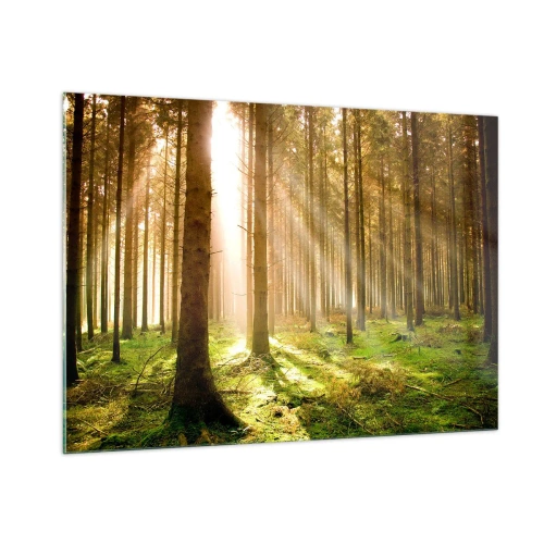 Tablou pe sticlă - Spiridușii sunt pe cale să apară - 100x70 cm