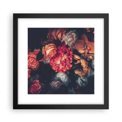 Poster în ramă neagră - Ca la maeștri olandezi - 30x30 cm