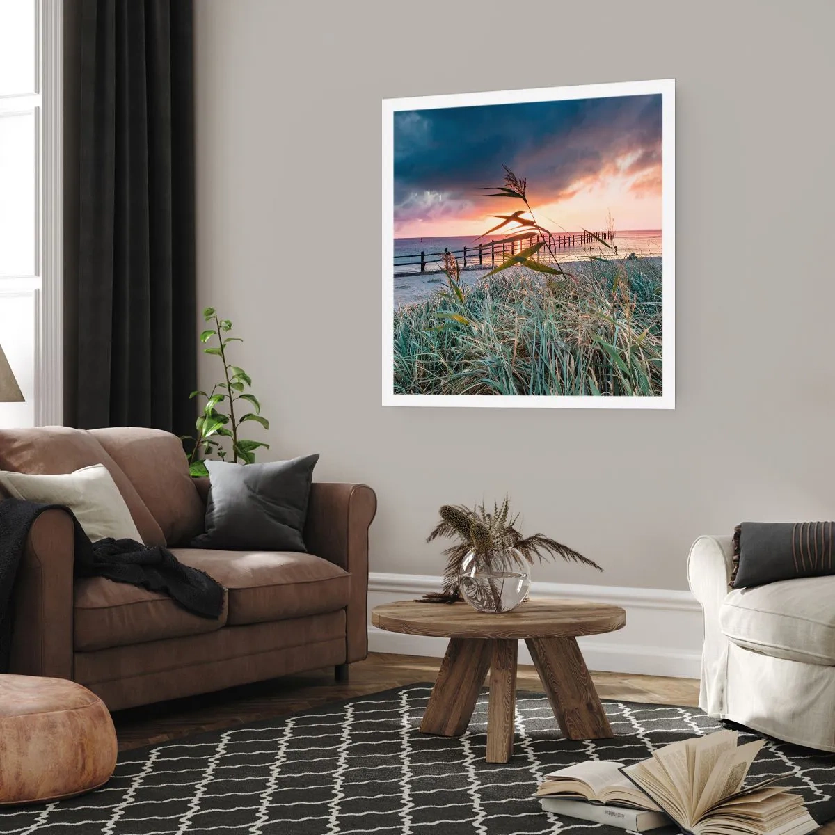 Poster - Nu trece cu vântul - 60x60 cm