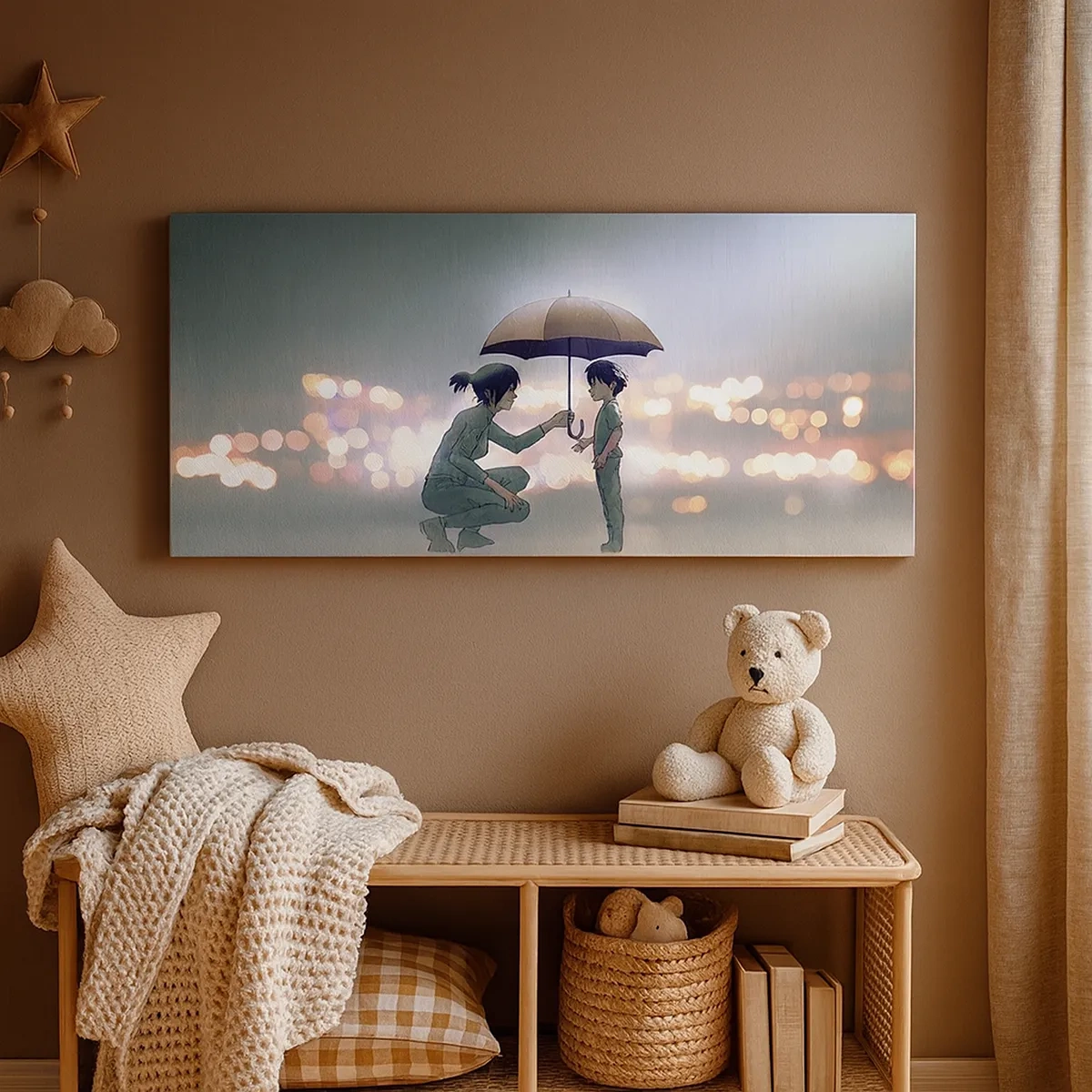 Tablou pe pânză - Și totul este bine acum - 30x30 cm