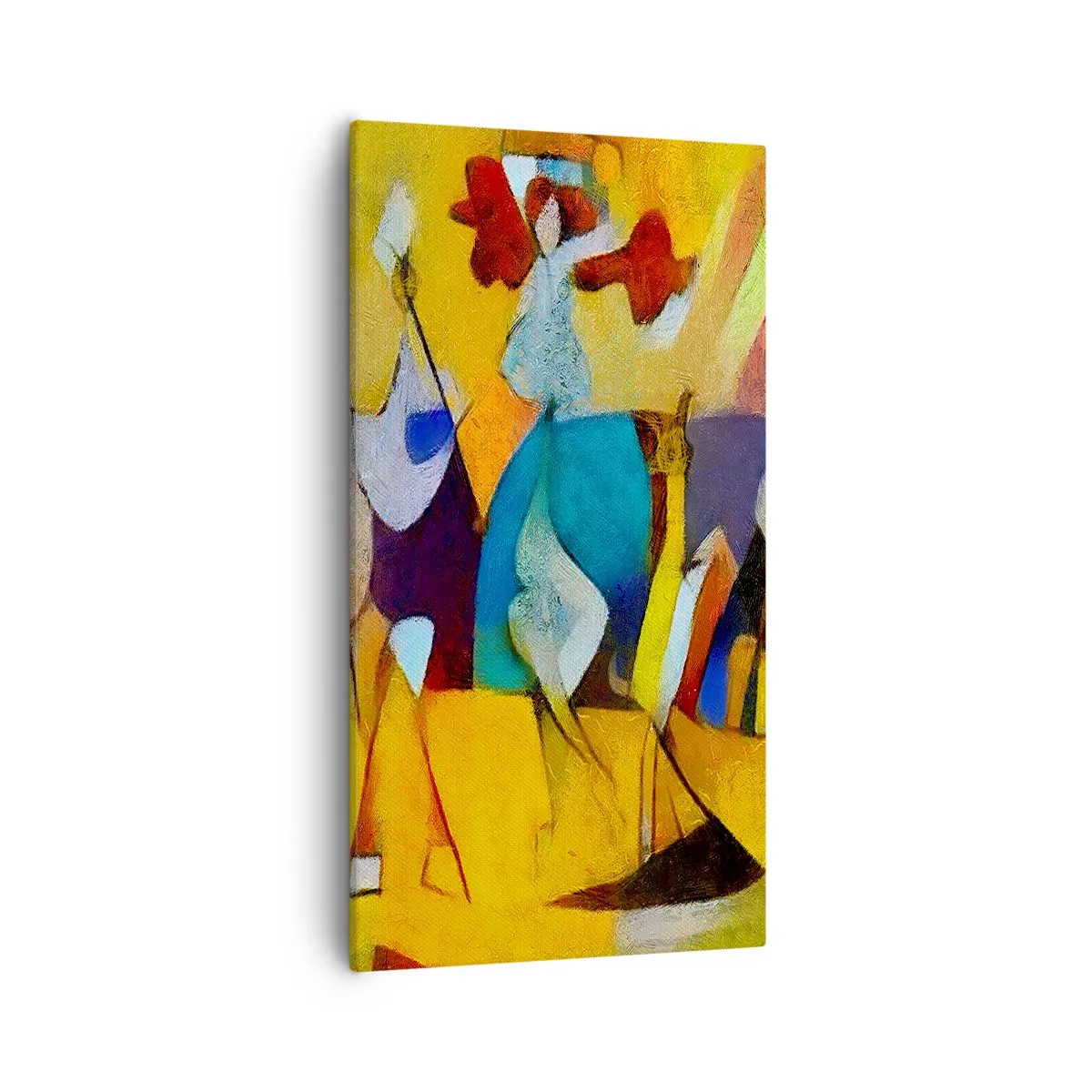 Tablou pe pânză - Soare - viață - bucurie - 55x100 cm