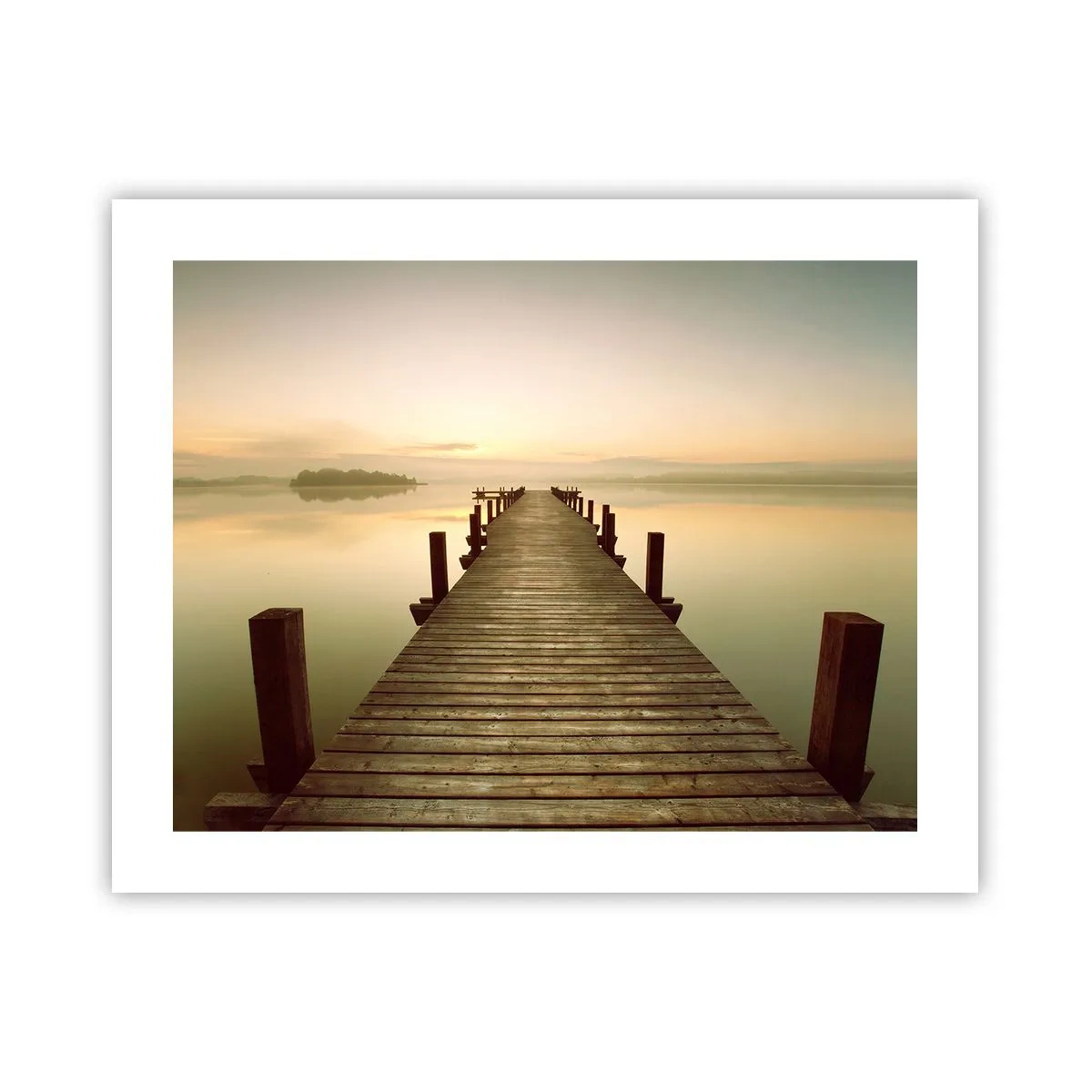 Poster - Înainte de răsărit, zori, lumină - 50x40 cm