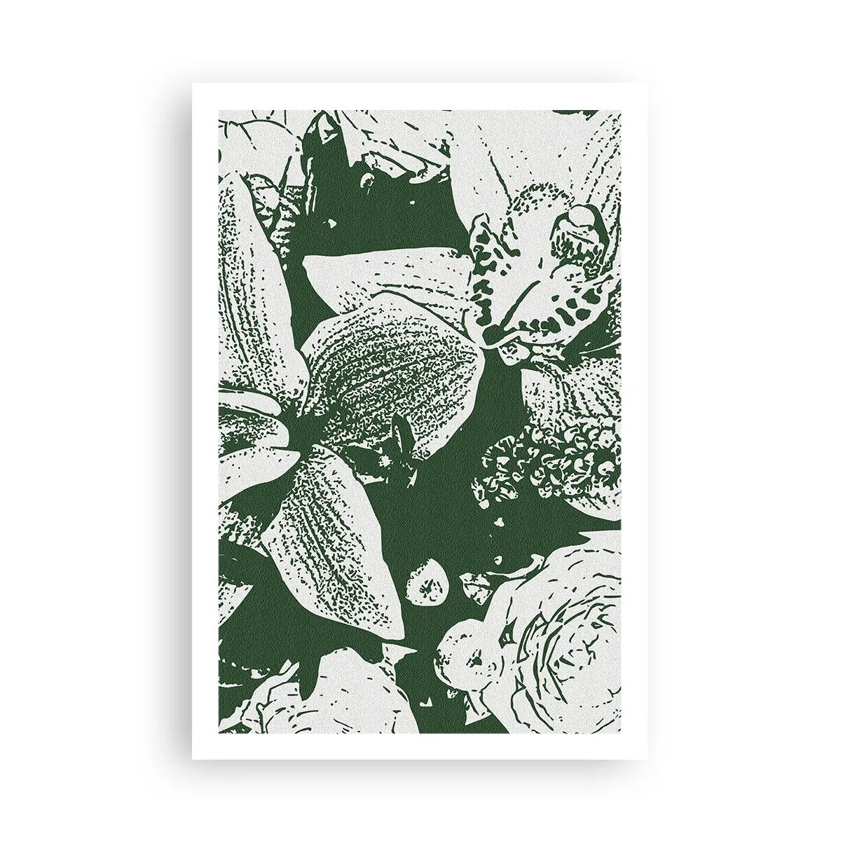 Poster - Buchet - o lume de verde - 61x91 cm