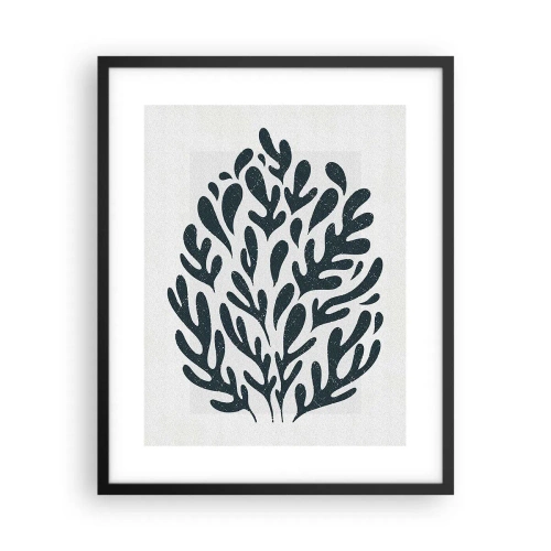 Poster în ramă neagră - Formele naturii - 40x50 cm