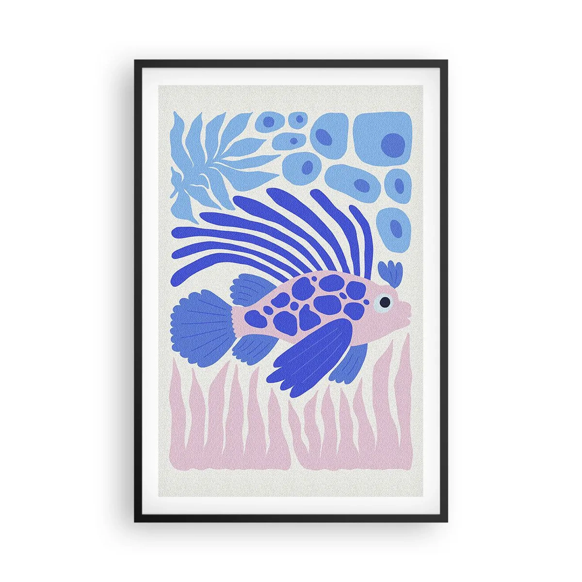 Poster în ramă neagră - Eliberat - 61x91 cm