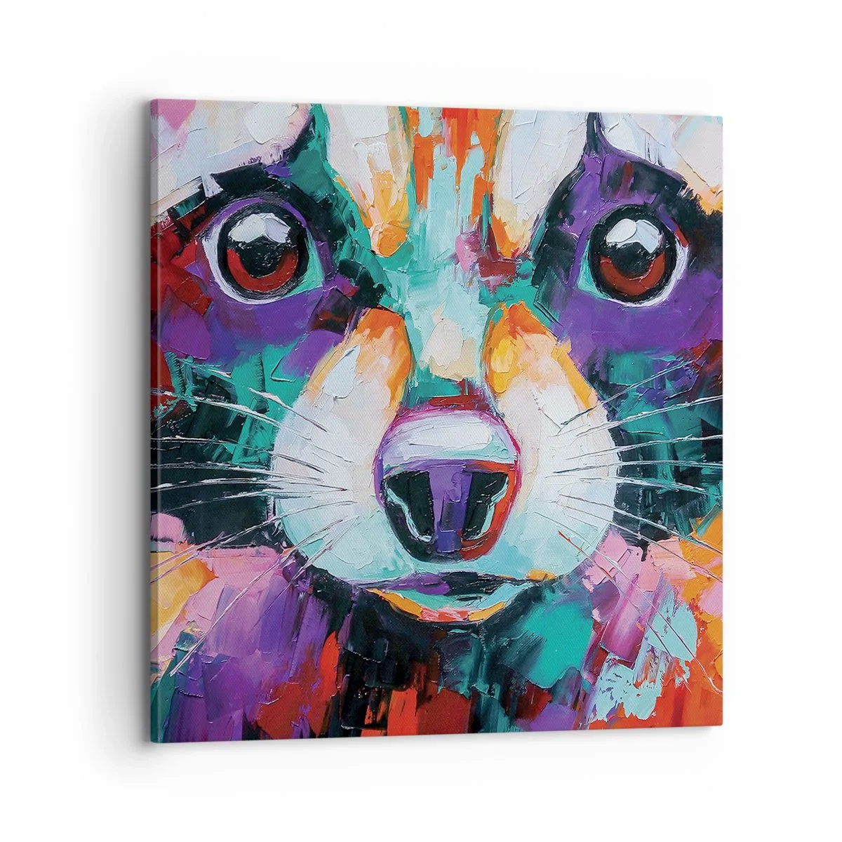 Tablou pe pânză - Doar emoții bune - 70x70 cm