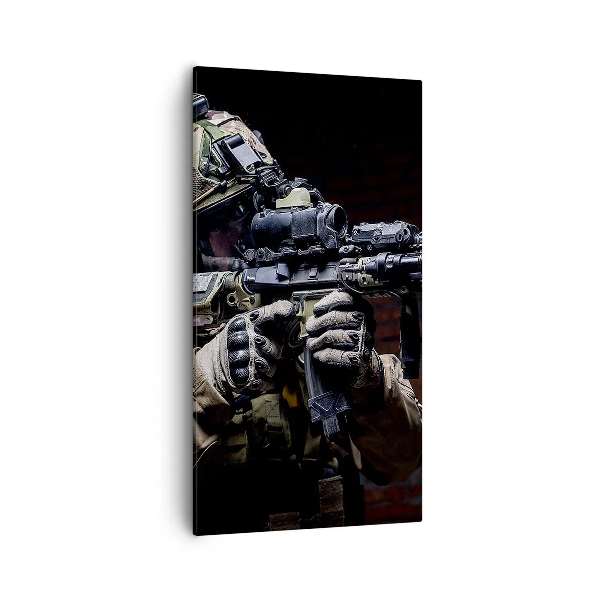 Tablou pe pânză - Eficient mortal - 55x100 cm