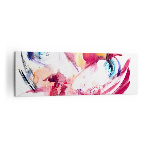 Tablou pe pânză - În apropiere, lumea înflorește - 160x50 cm