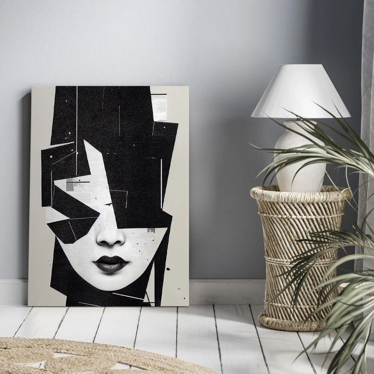 Tablou pe pânză - Adânc ascunse - 70x100 cm