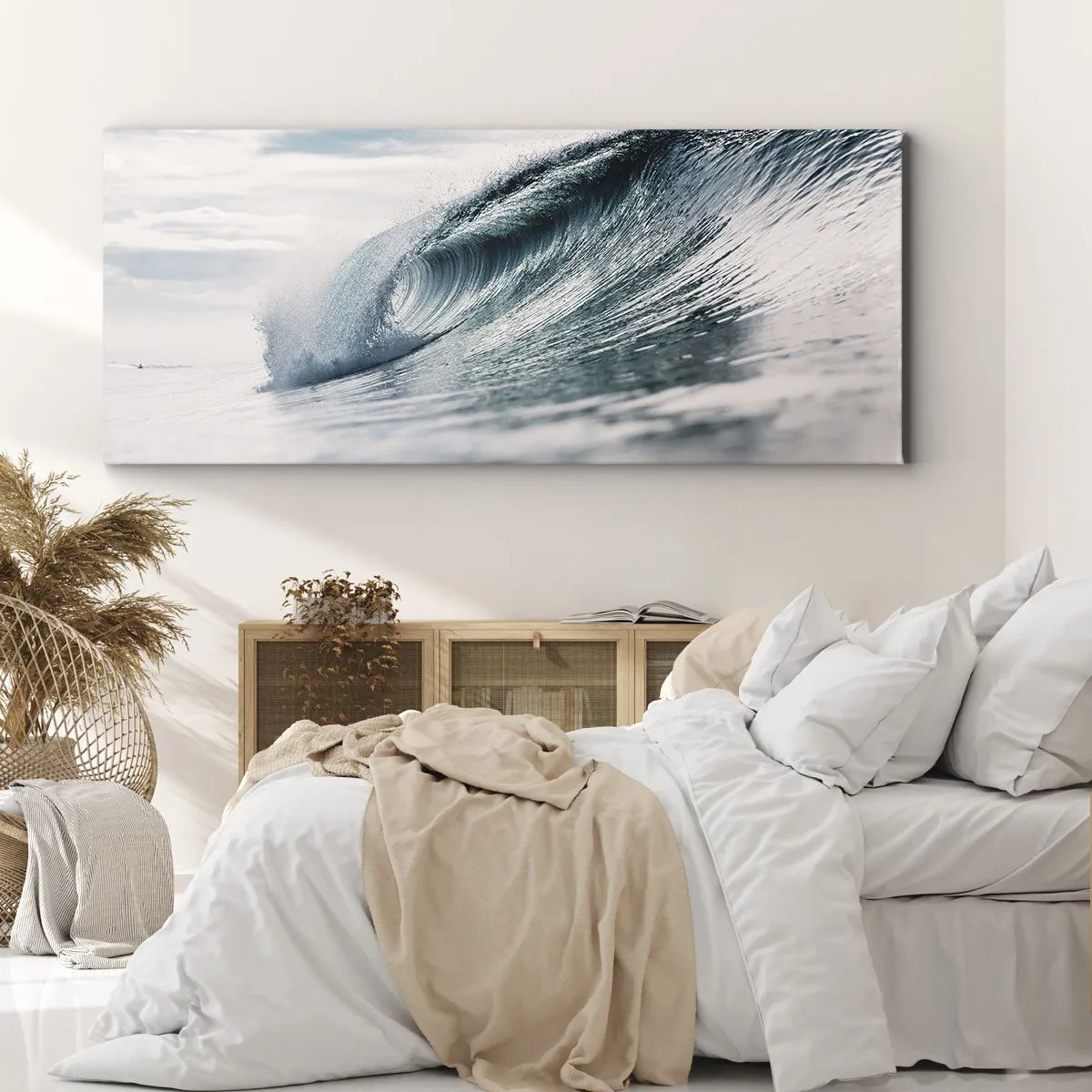 Tablou pe pânză - Summitul apei - 100x40 cm