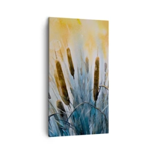 Tablou pe pânză - Răcoarea apei, căldura soarelui - 45x80 cm