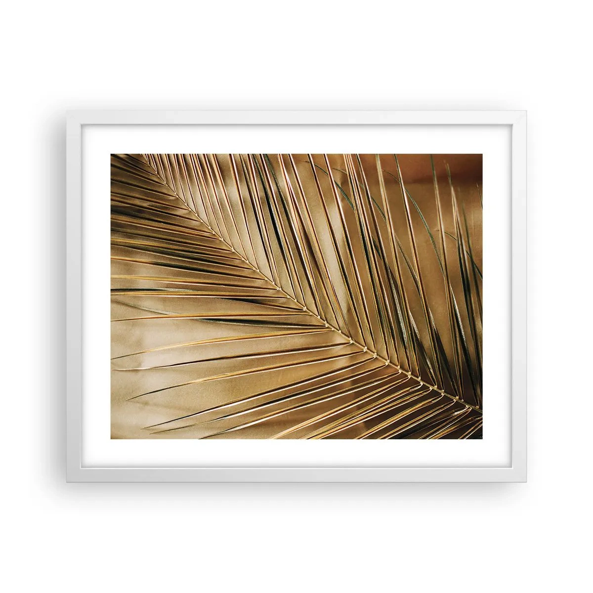 Poster în ramă albă - Colonadă naturală - 50x40 cm