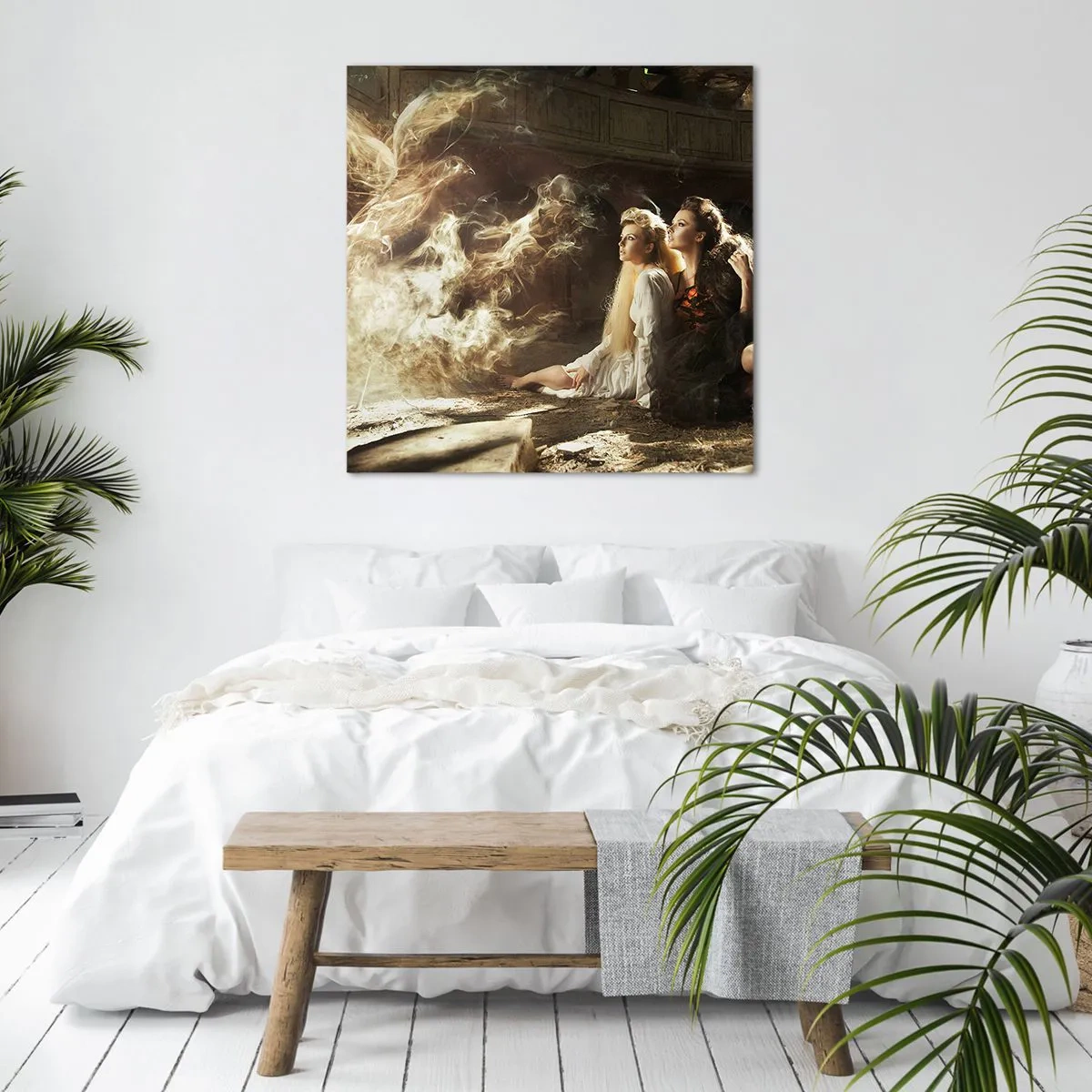 Tablou pe pânză - Și poezia s-a născut - 40x40 cm