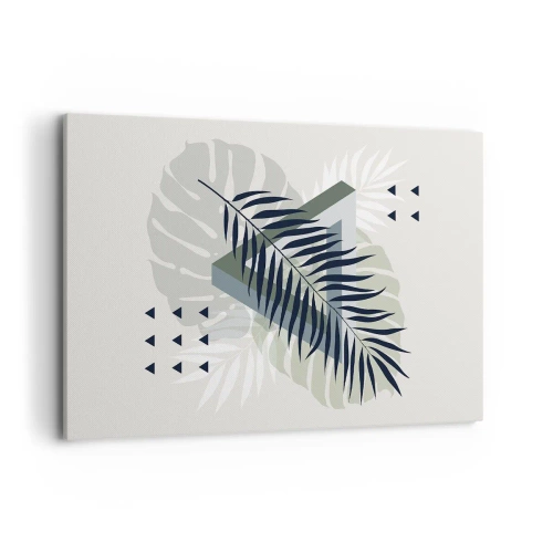 Tablou pe pânză - Natura și geometria - două ordine? - 120x80 cm