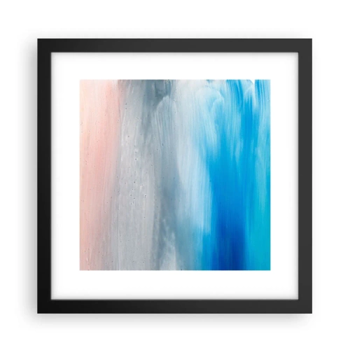 Poster în ramă neagră - Elemente: aer - 30x30 cm