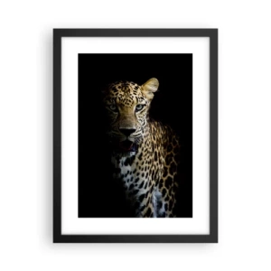 Poster în ramă neagră - Frumusețe întunecată - 30x40 cm