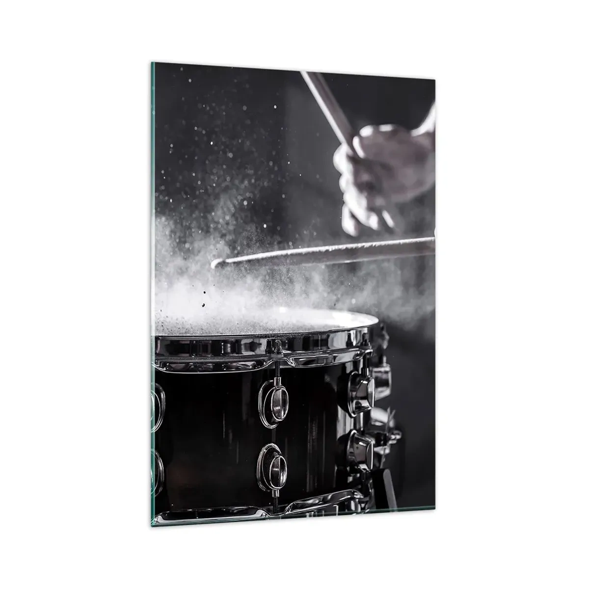 Tablou pe sticlă - Pulsul muzicii - 80x120 cm