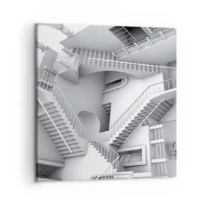 Tablou pe pânză - Paradoxurile spațiului - 60x60 cm