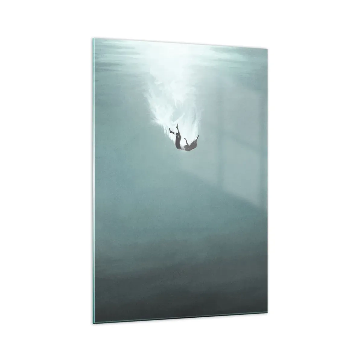 Tablou pe sticlă - În îmbrățișarea oceanului - 70x100 cm