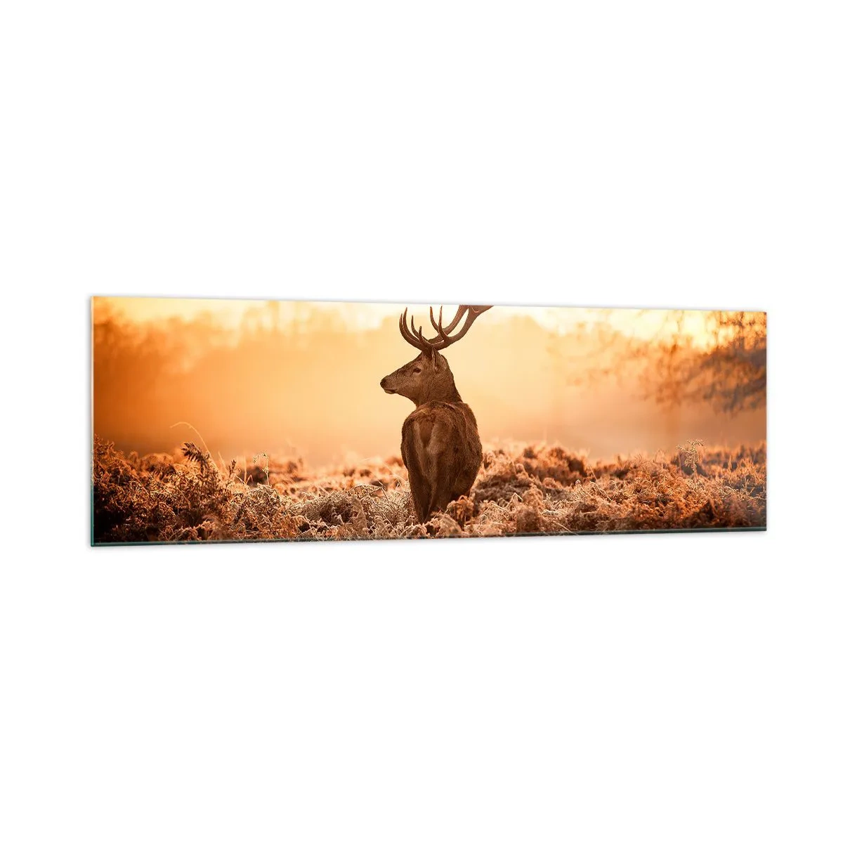 Tablou pe sticlă - Stăpânul conacului - 160x50 cm