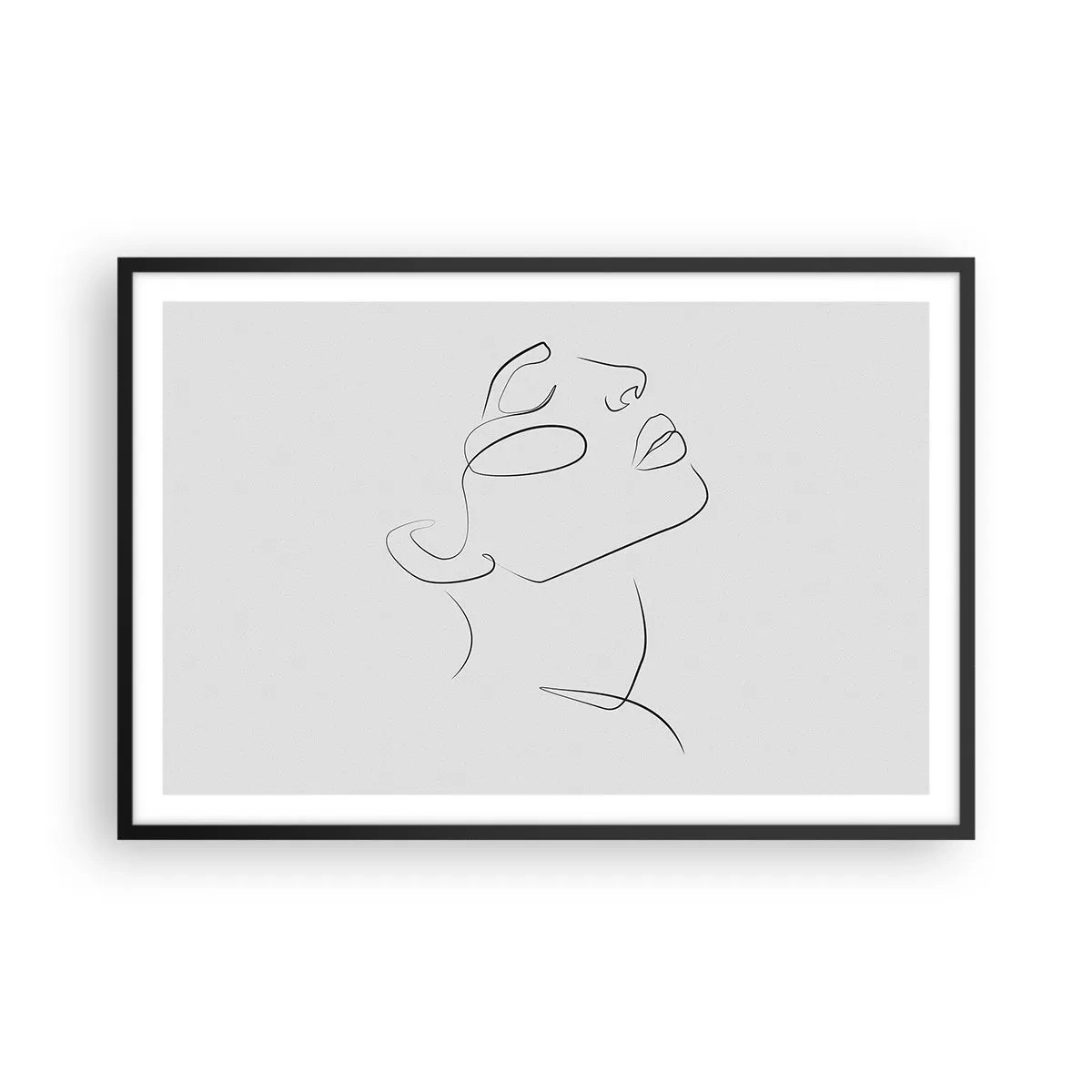 Poster în ramă neagră - Meandrele unui vis - 91x61 cm