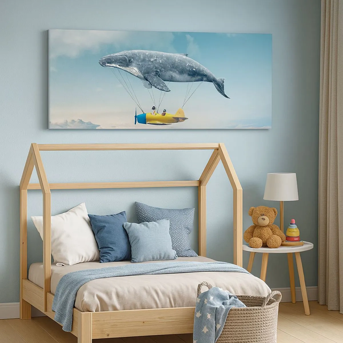 Tablou pe pânză - De ce nu? - 100x40 cm