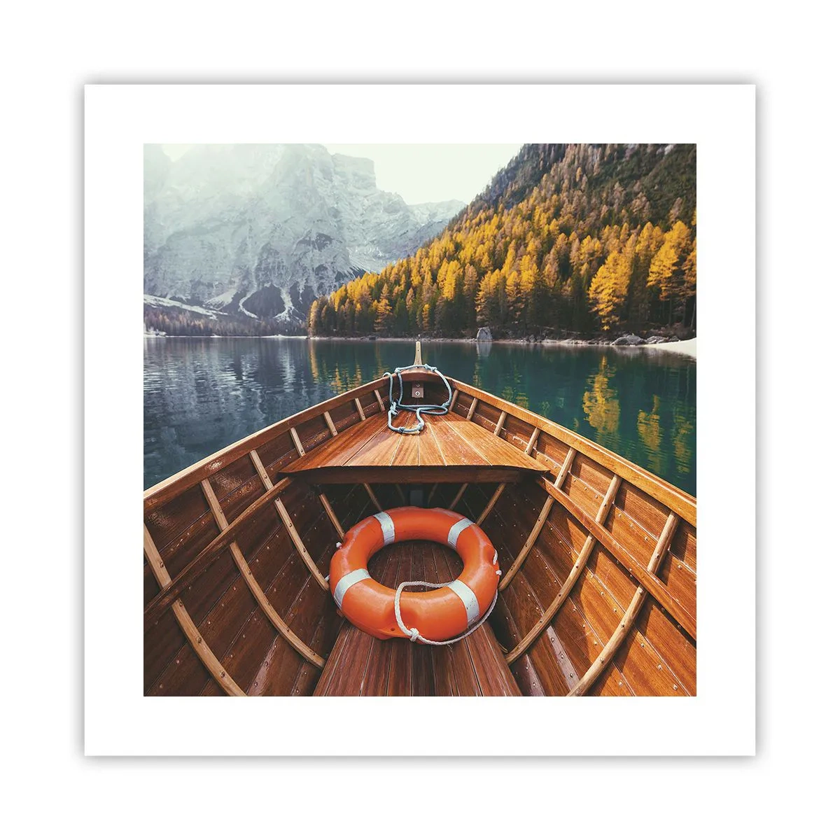 Poster - Excursie pe munte - 40x40 cm