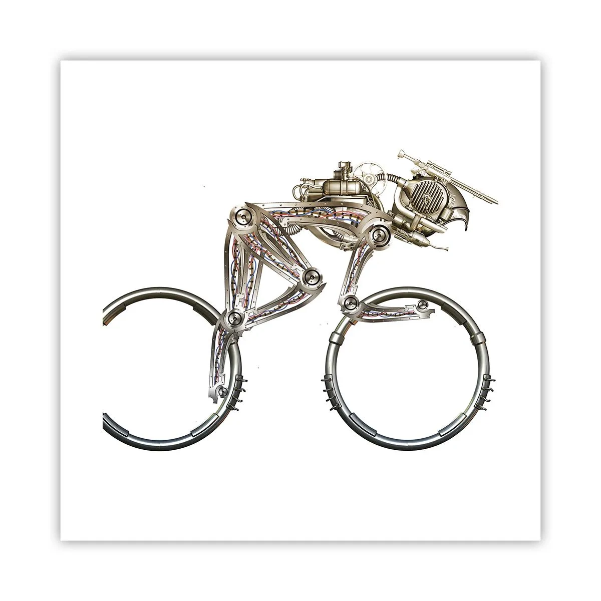 Poster - O mașină grozavă - 40x40 cm