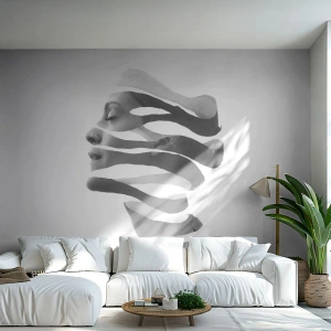 Tapet Autoadeziv Deluxe Sticker - Un portret suprarealist - Abstracția, Bucată, Femeie - 400x280 cm
