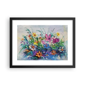 Poster în ramă neagră - Nu este deloc o natură moartă - 40x30 cm